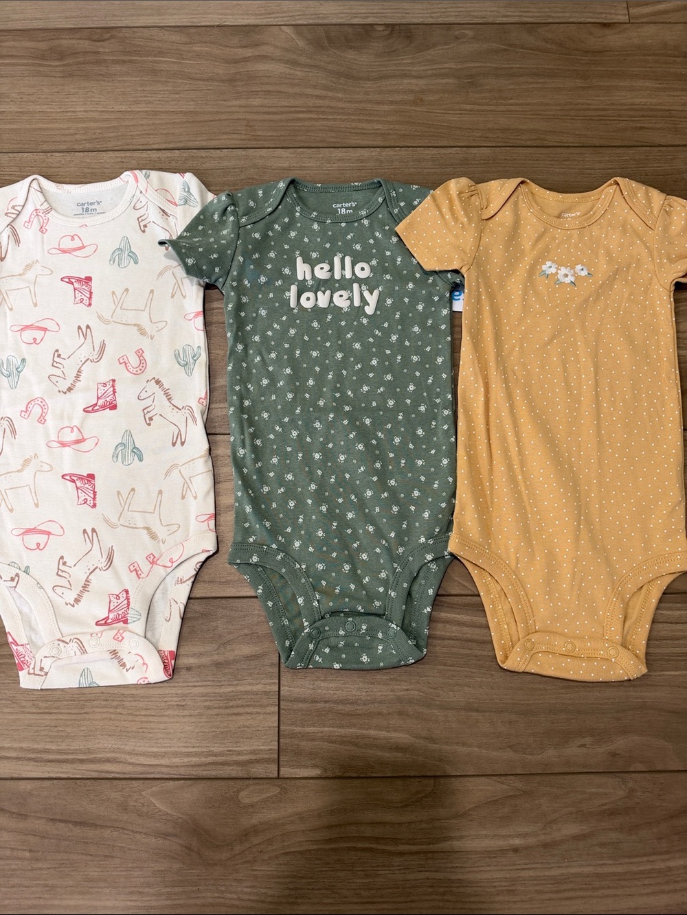 Bundle of 3 Bodysuits